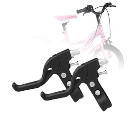 FIBOUND 1 Pair Brake Levers Child Bicycle, Children's Bicycle Handlebar Brakes, Adjustable Bicycle Brake Lever, Children's Bicycle Brake Lever, Bicycle Handle Brake, Universal Bicycle Brake Handle