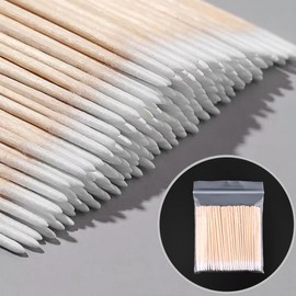 Multipurpose toothpick swab micro thin fine cotton swab [Ultra fine toothpick swab 14ea
