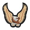 Large Eagle Back Patch Beige - 23.3 x 23.3 cm