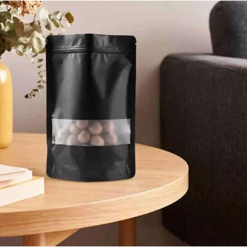 Aluminum Foil Food Storage Bags,Waterproof Odor Blocking Resealable Bags