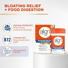 Align Probiotic 28 cápsulas Suplemento dietético probióticos digestivos para reducir inflamación gases y apoyar la digestión diaria