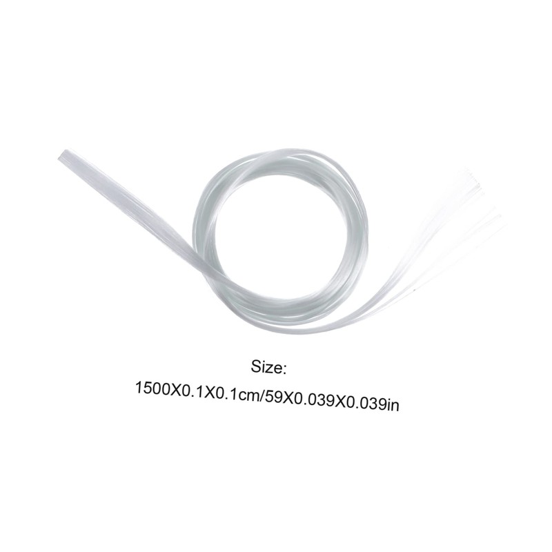 Healeved 1.5m Fiberglass Nail Extension for Manicure Art Natural Length