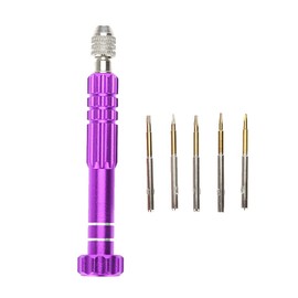 Cimenn Destornillador Mango con 5 Piezas de precisión Kit de Herramientas de reparación de Gafas telefónicas para teléfonos celulares, computadoras portátiles, electrodomésticos, Relojes, Joyas(05)