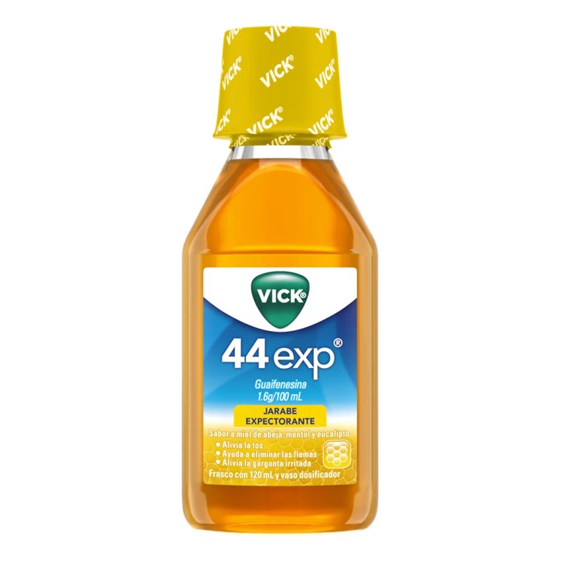 Vick 44 Exp Jarabe Sabor Miel 1,6 G/100 Ml, 1