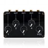 4 way channel stereo mixer for live recording portable high