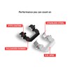 Dynamic Friction Company Front 4000 HybriDynamic Brake Pads and Hardware
