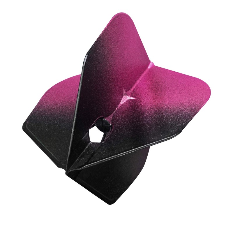 L-Style Champagne Flight Pro Twotone Black Shape Pink