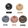 Chargenyang 5 Pcs Geometric Hair Clip Retractable Hair Loops Hair