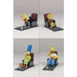 McFarlane The Simpson Movie Mayham set of 4 Marge, Homer, Bart, Lisa & Maggie