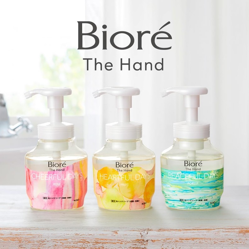 Biore The Hand Foaming Hand Soap, Morning Freshly Picked Rose