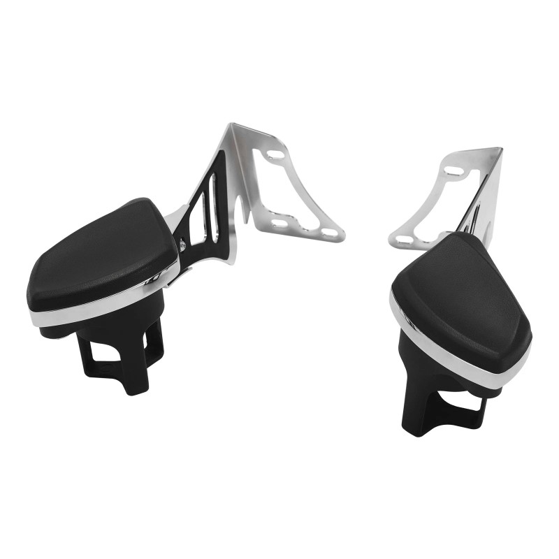 TCMT Adjustable Rear Passenger Arm Rests &Drink Holder For Harley