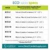 ECO 10 Wicks for Candle Making, 6 inch Pre-Waxed Wicks