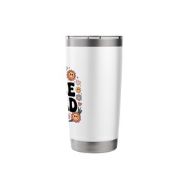 Smile Squad Positive Vibes Stainless Steel Insulated Tumbler
