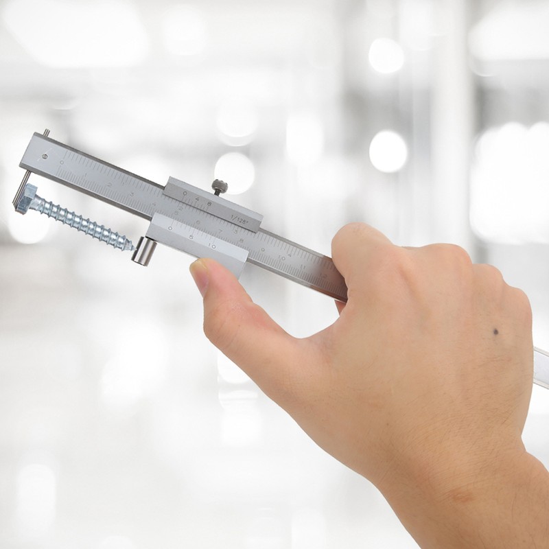 Stainless Steel Vernier Caliper Parallel Marking Gauge Caliper Measuring Scribing