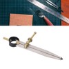Wing Divider High Accuracy Rust Resistant Gold Adjustable Lockable Leather
