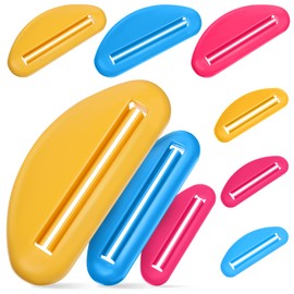 TOVINANNA 18pcs Toothpaste Tube Squeezer Ergonomic Squeezer for Lotions Paint Reduces to Use for Home and Travel
