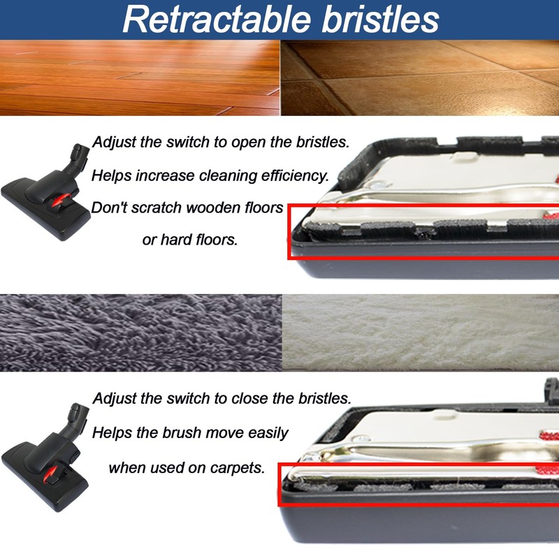 Replacement Vacuum Head Compatible with Miele Vacuum Cleaners| Works on