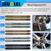 JEUCLEL 10Pc Wheel Stud Alignment Pin Set, with Valve stem