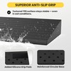 Nuvium 1 Inch Rubber Threshold Ramps for Doorways, 2 PCS
