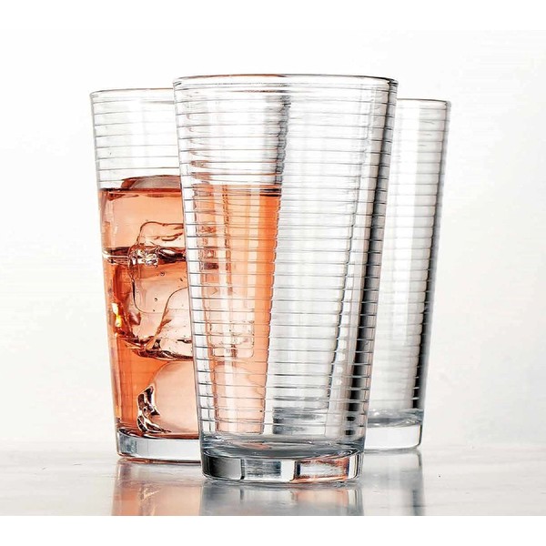Glaver's Drinking Glasses - Set of 10 - Highball Glass