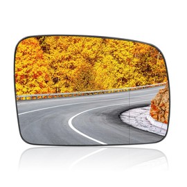 VISMIRROR Right Passenger Side Mirror Replacement Heated for Land Rover Range Rover Sport 2006-2009 for LR3 LR2 Rear View Mirror Glass with Backing Plate