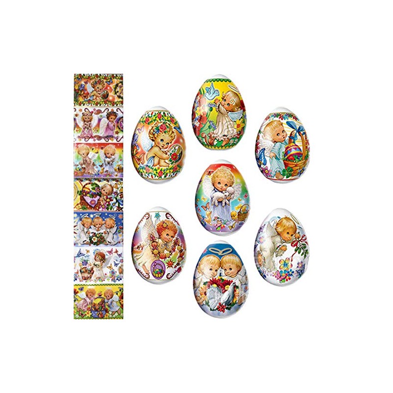 Funda termorretráctil para decoración de huevos de Pascua Pysanka Pysanky
