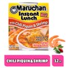 Maruchan Instant Lunch Ramen Noodles, Chili Piquin & Shrimp –