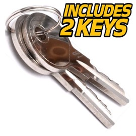 HD Switch Starter Ignition Switch fits John Deere F510 F525 F710 F725 F735 F910 F911 F912 F915 F925 F932 F935 F1145 Diesel Mowers with 2 Key & Free Carabiner