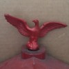 new Gamewell Red American Eagle Topper Fire Alarm Box Police Call Box