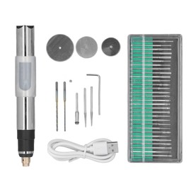 5000‑25000r/min Mini Electric Engraving Pen Nail Art Pen Type Small Engraver Polisher Manicure Grinder 3.7V 25W
