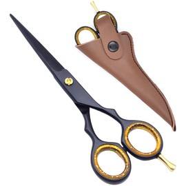4KBLADES Barber Hair Cutting Scissors Shears | Stainless Steel Razor Edge Salon Scissor, Professional