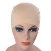 1pc Bamboo Fiber Wig Cap Comfortable Elastic Wig Cap for