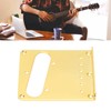 Top Loader Guitar Bridge Plate Steel 6 Strings Gold Color