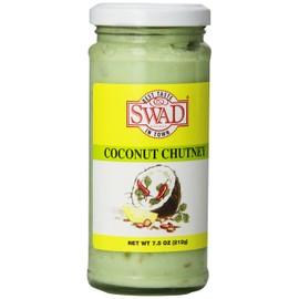 Swad Coconut Chutney, NET WT 7.5 OZ(212g)