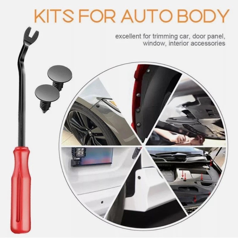 Unbranded 725Pcs Car Retainer Clips Auto Trim Removal Tool Bumper