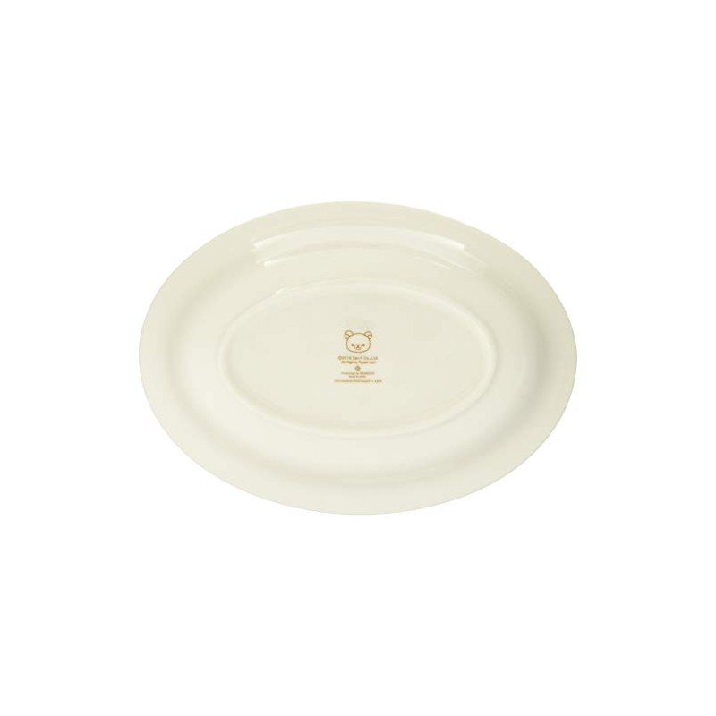 Rilakkuma 362104 Happy Life Curry Plate, 7.1 inches (18 cm),