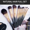Luxury Enzo Ken Natural Sable Hair Make Up Brush Set