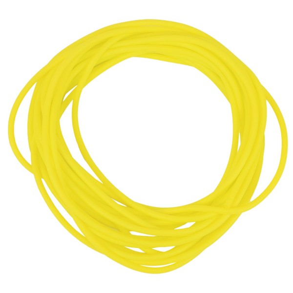 CanDo 10-5711 Latex Free Exercise Tubing, 25' Roll, Yellow-X-Light