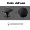 Kyrio 12PCS Drawers Knobs Furniture Knobs Drawer Handles Vintage Antique