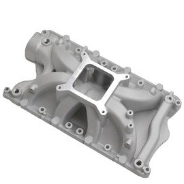 Aluminum Single Plane Intake Manifold Compatible with Small Block Ford 351W Windsor V8 3500-8000 RPM