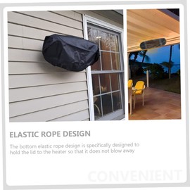CAXUSD Garden Patio Heater Cover Oxford Cloth Heater Cover for Outdoor Garden Heater Protection Sleeve