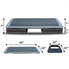 LJLB Adjustable Aerobic Step for Enhanced Fitness Experience, Non-Slip Surface