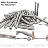 40PCS Perm Rods For Short Hair Grey Small Perm Rods