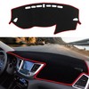 Blazeray Car Dashboard Cover Mat for Hyundai Tucson 2016 2017