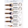 Frepice Makeup Brushes, Set of 10, Powder Brush, Concealer Brush,