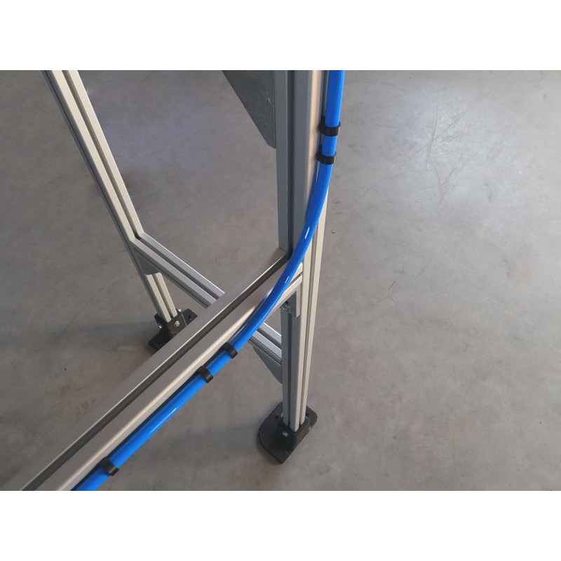 Clips for Cable Attachment to Construction Profile, Quick Attachment with