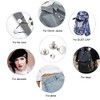 8 Sets of 17 mm Pants Button Jean Buttons Pins