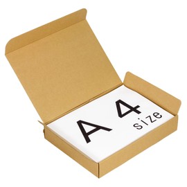 Earth Cardboard ID0190 Cardboard, 60 Size, A4, Depth 20.1 inches (51 mm), Set of 30, Zipper Included, Cardboard, 60, Thin