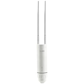 KuWFi Outdoor WiFi 6 Access Point AX1800, Long Range Dual-Band 1800Mbps Outdoor WiFi Extender, IP65 Waterproof with Gigabit PoE, 2 x 7dBi Antennas, Supports Mesh/AP/Repeater for Home, Garden, Office