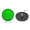 X AUTOHAUX 4pcs M6x1.0 Green Screw Mount Warning Reflector for